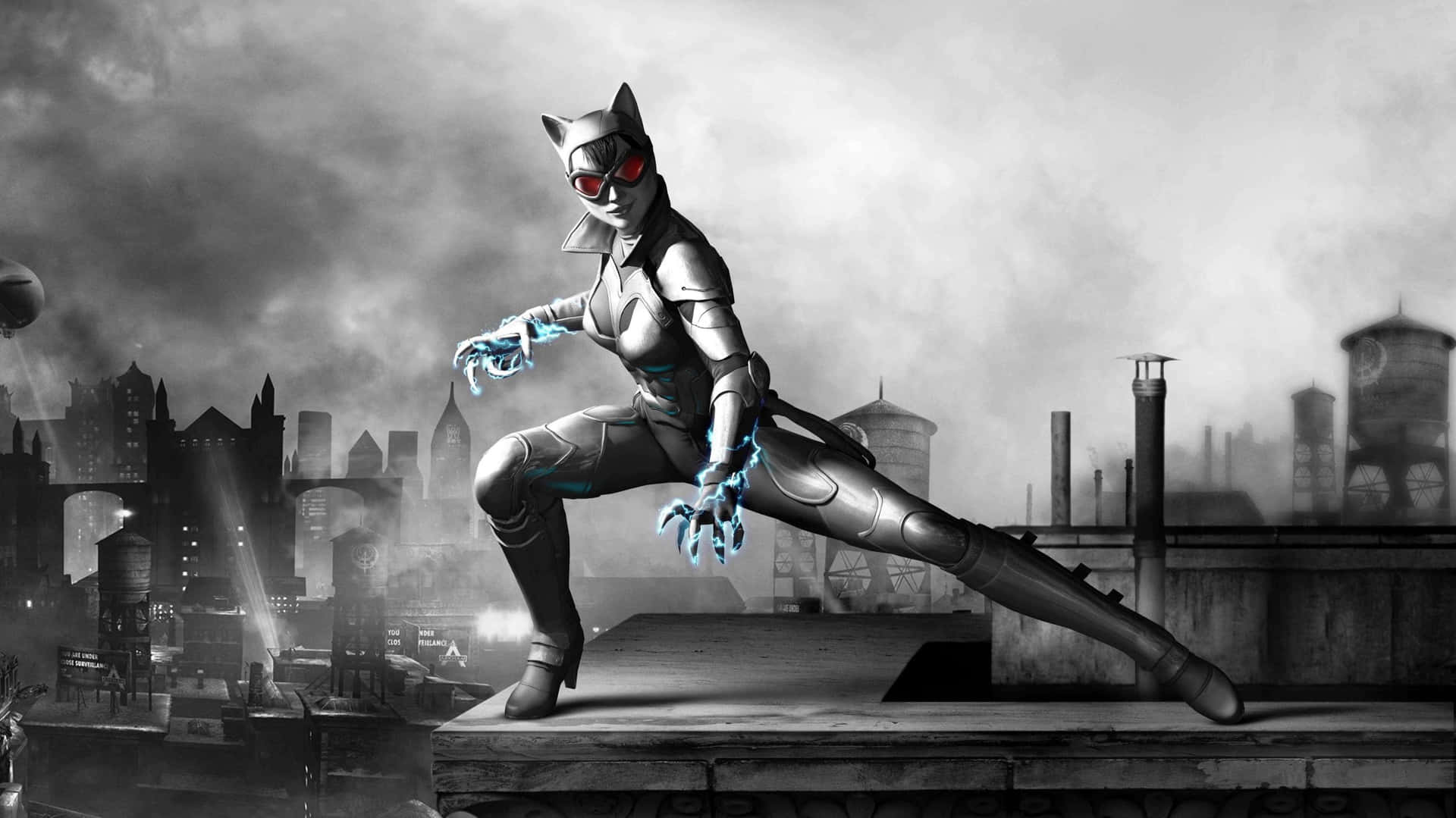 Batman Arkham Origins Cat Woman Background