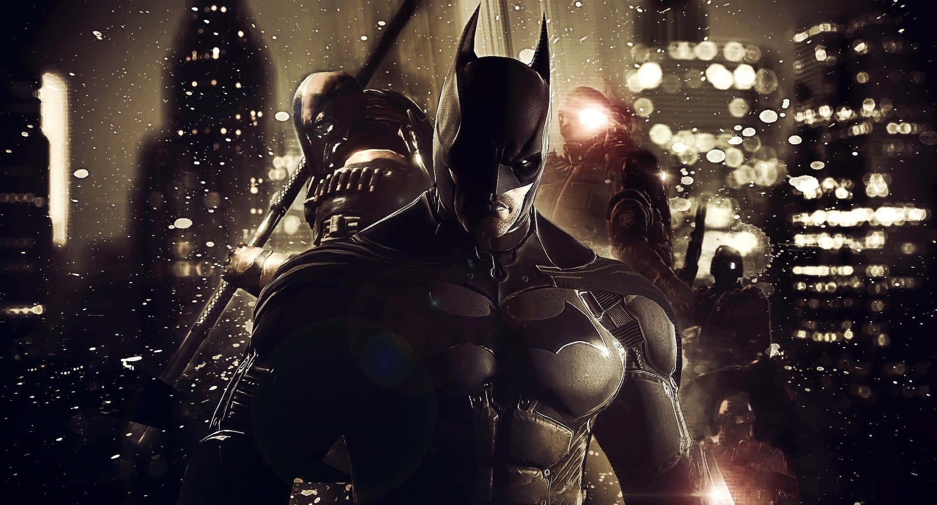 Batman Arkham Origins Deathstroke Knights Background