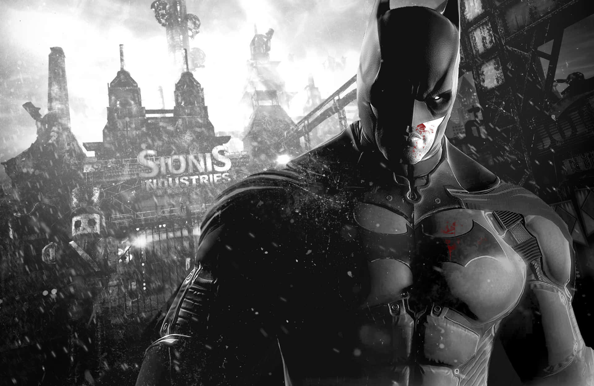 Batman Arkham Origins Game Poster Background