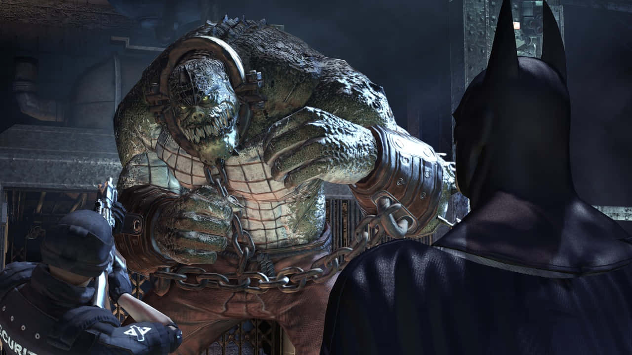 Batman Arkham Origins Killer Croc Background