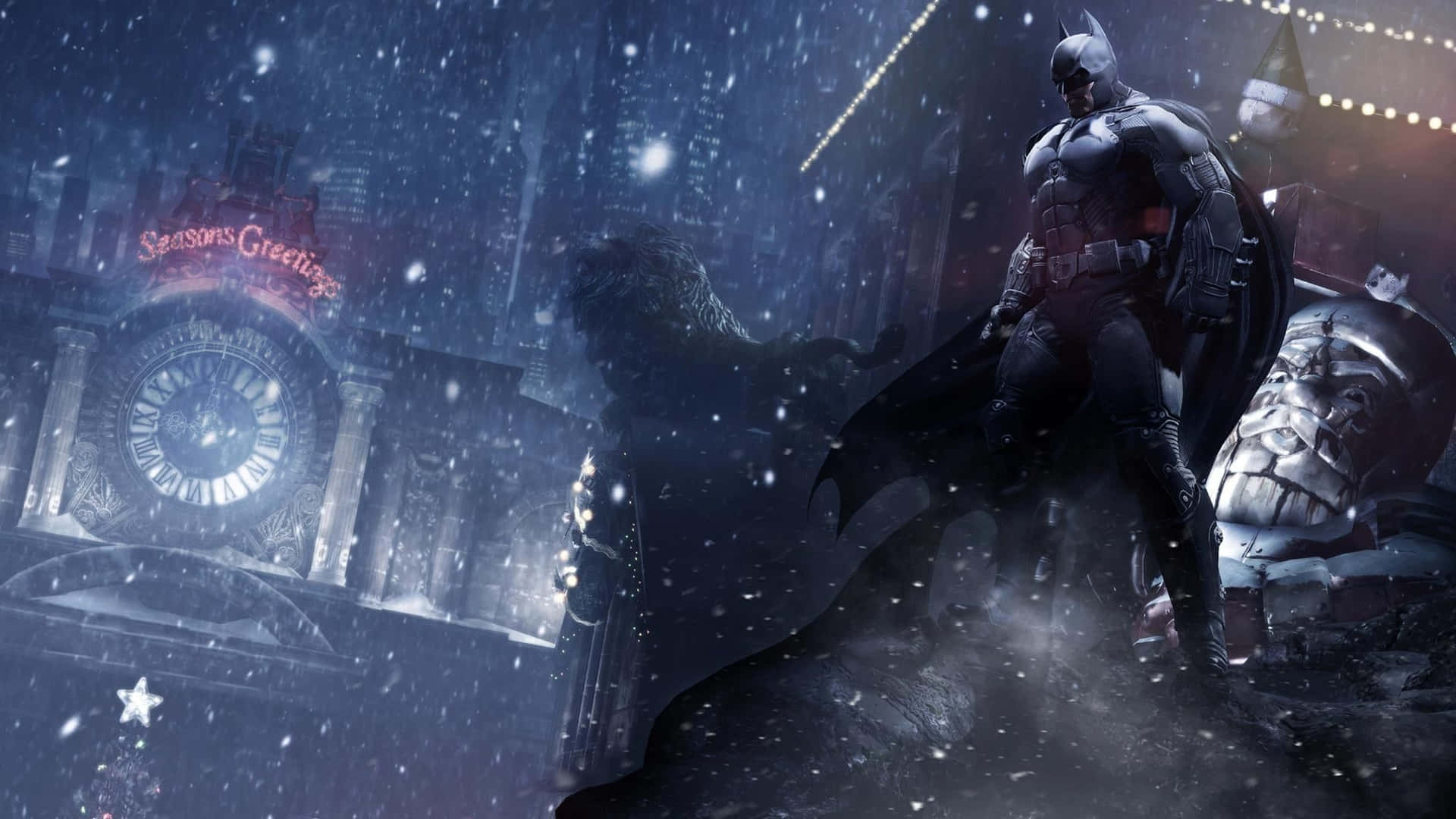 Batman Arkham Origins Season Greetings Poster