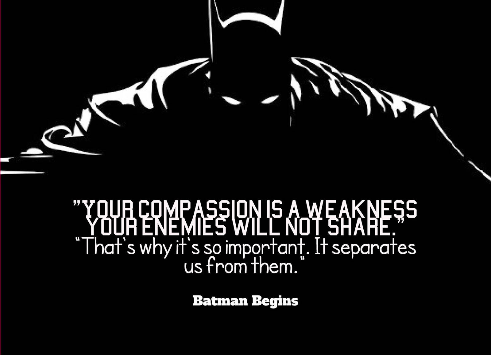 Batman Begins Quotes Background