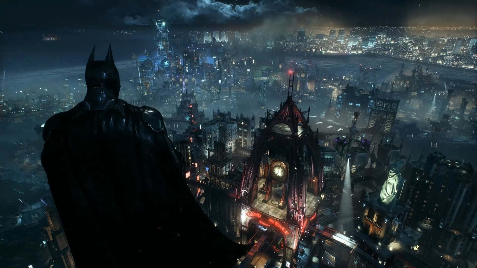 Batman City, Home Of The Caped Crusader Background