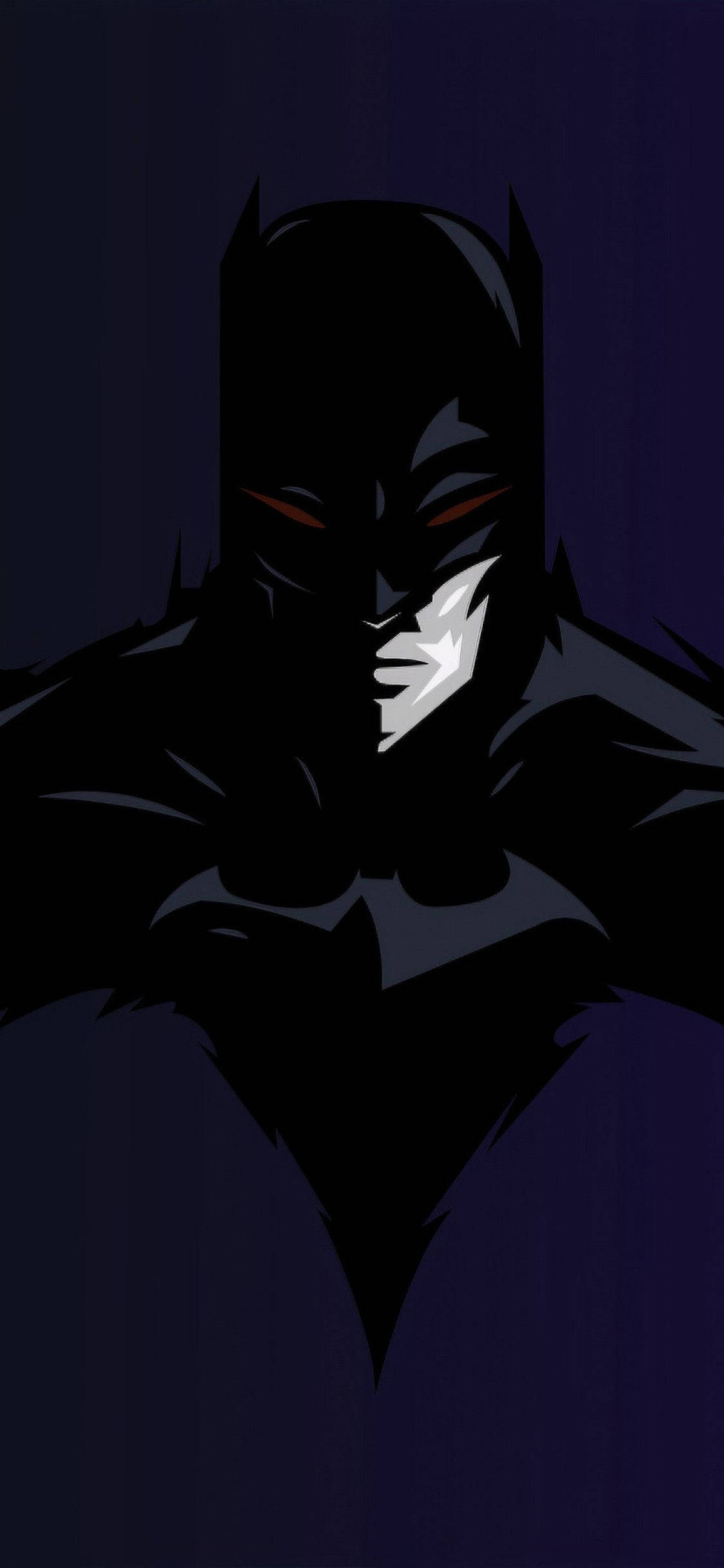 Batman Dark Knight Digital Drawing Iphone X Background