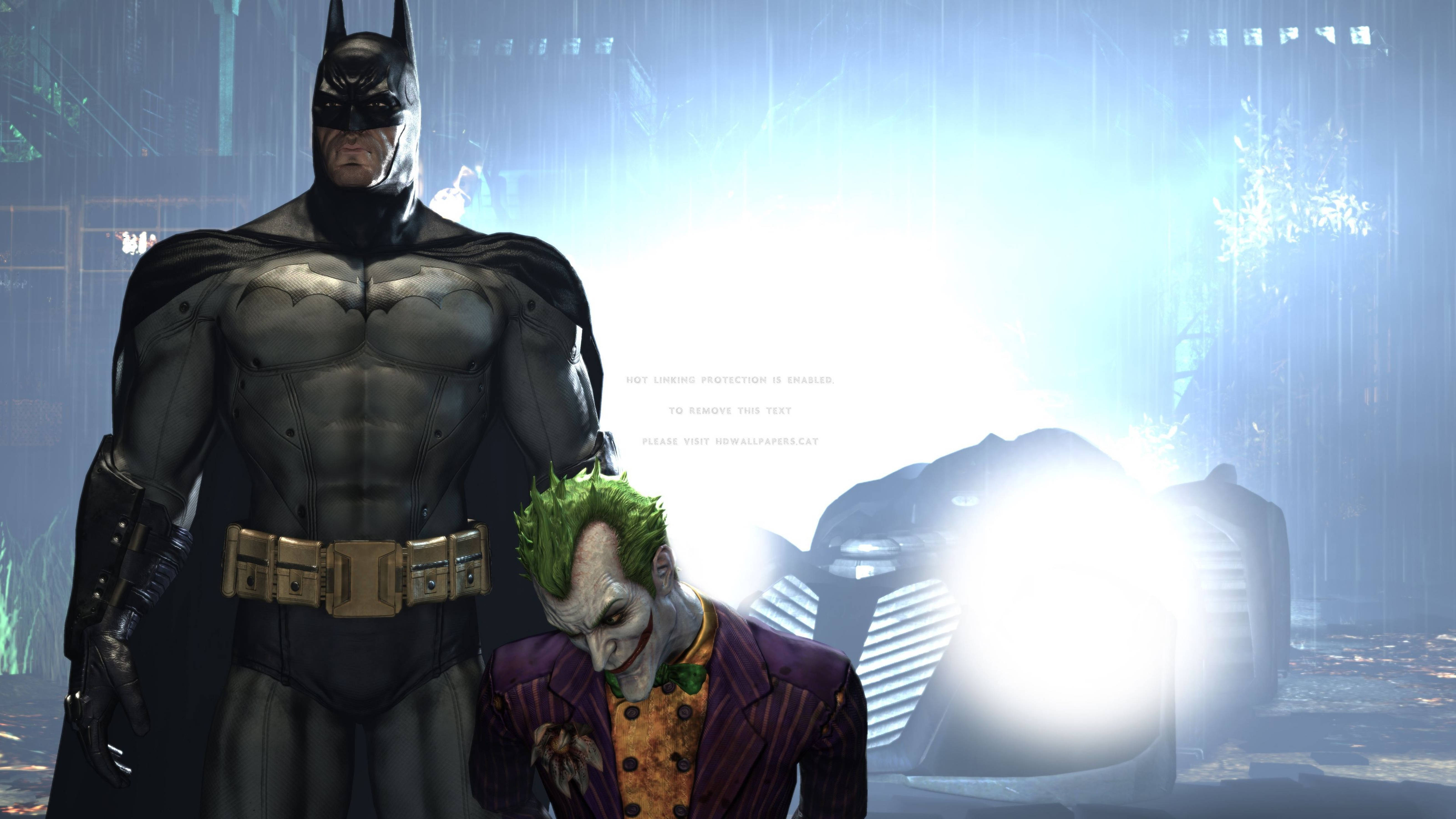 Batman Defeats Joker In Arkham City 4k