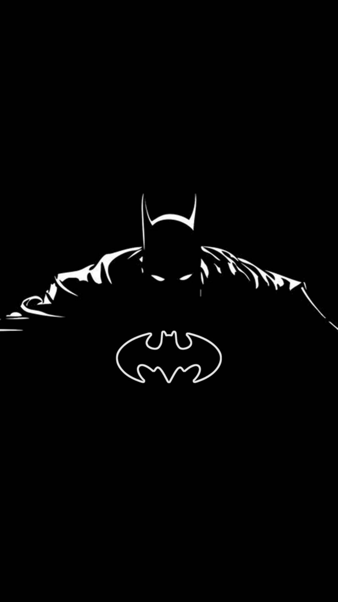Batman Drawing Black Apple Iphone Background