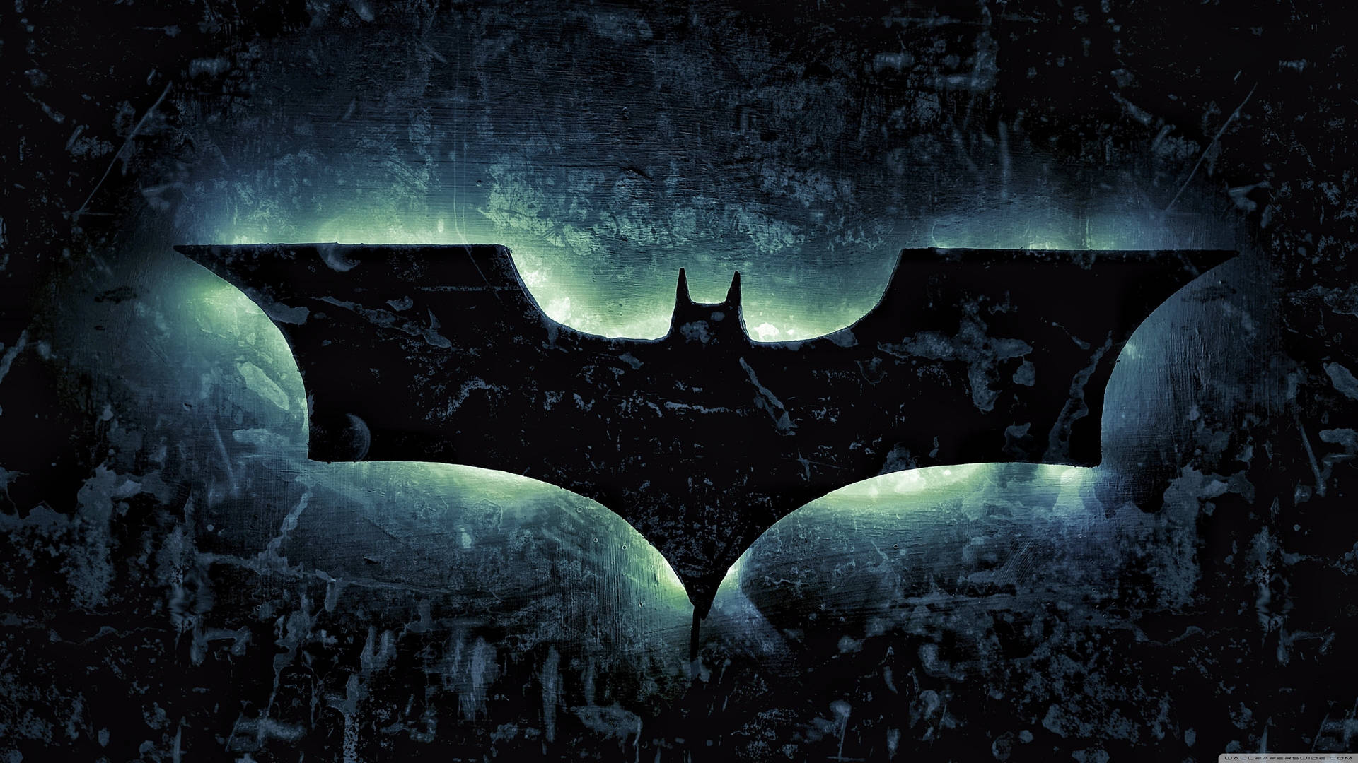Batman Glowing Logo 4k Background