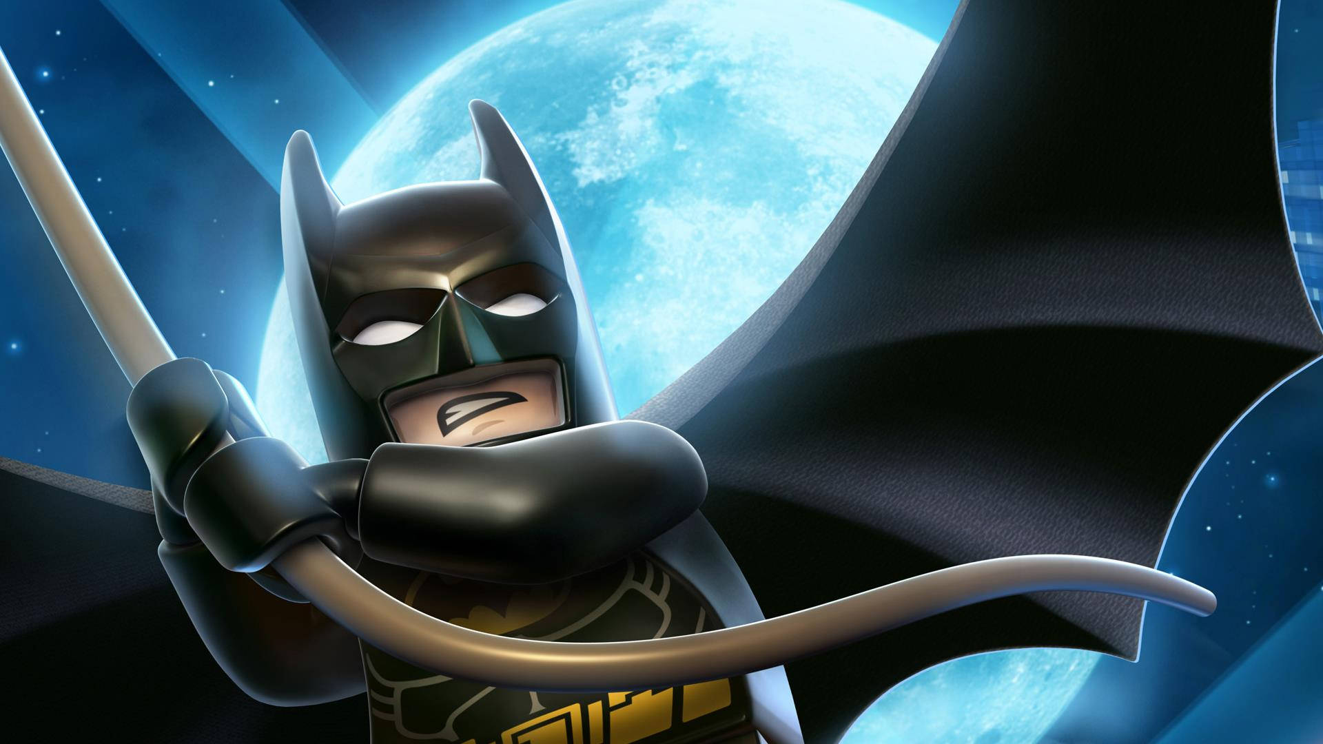 Batman In Action In The Lego Batman Movie