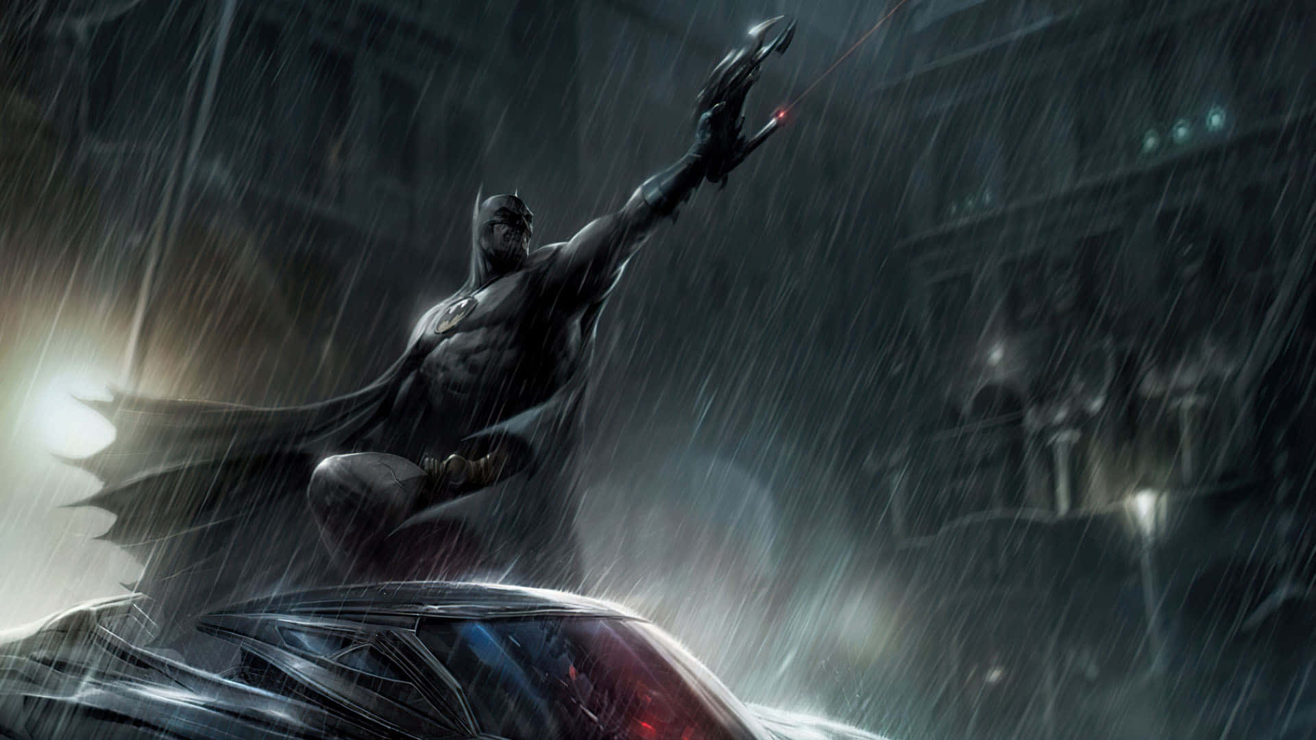 Batman In Action Background
