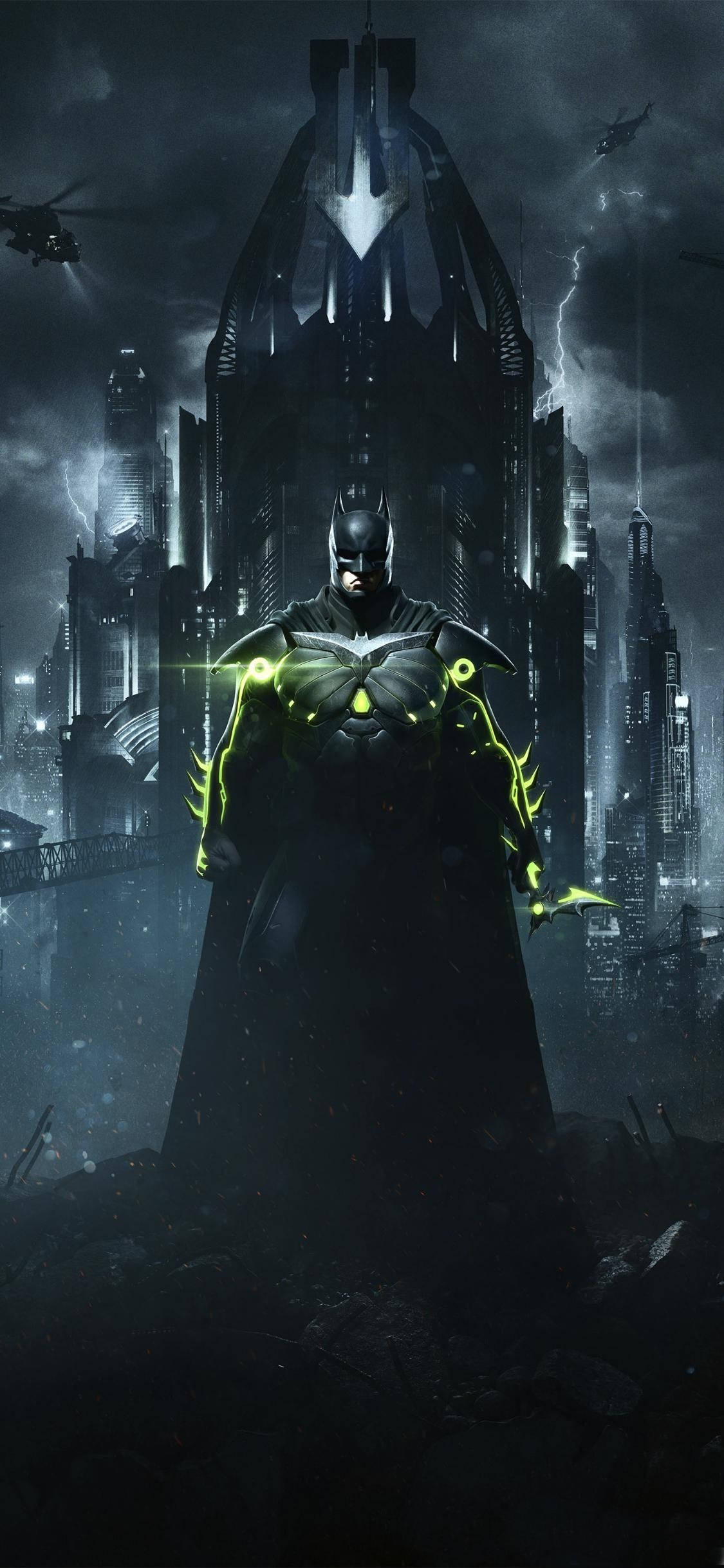 Batman Injustice Scene Iphone X