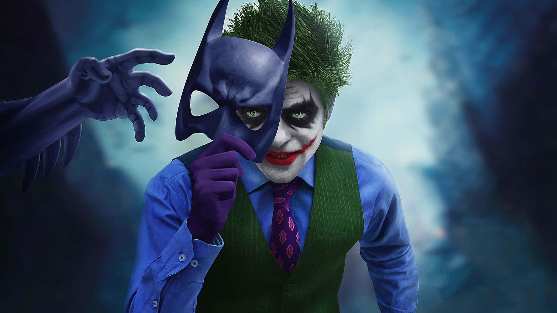 Batman Joker Wallpaper Hd Background