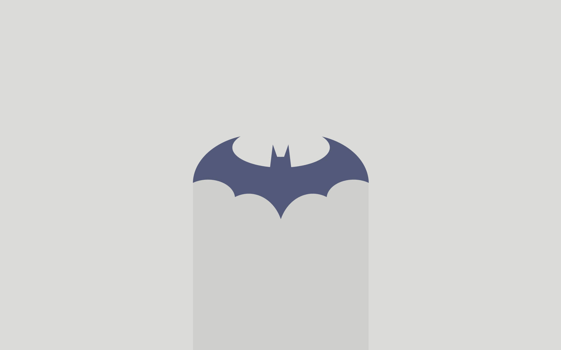Batman Logo Minimalistic Art Background