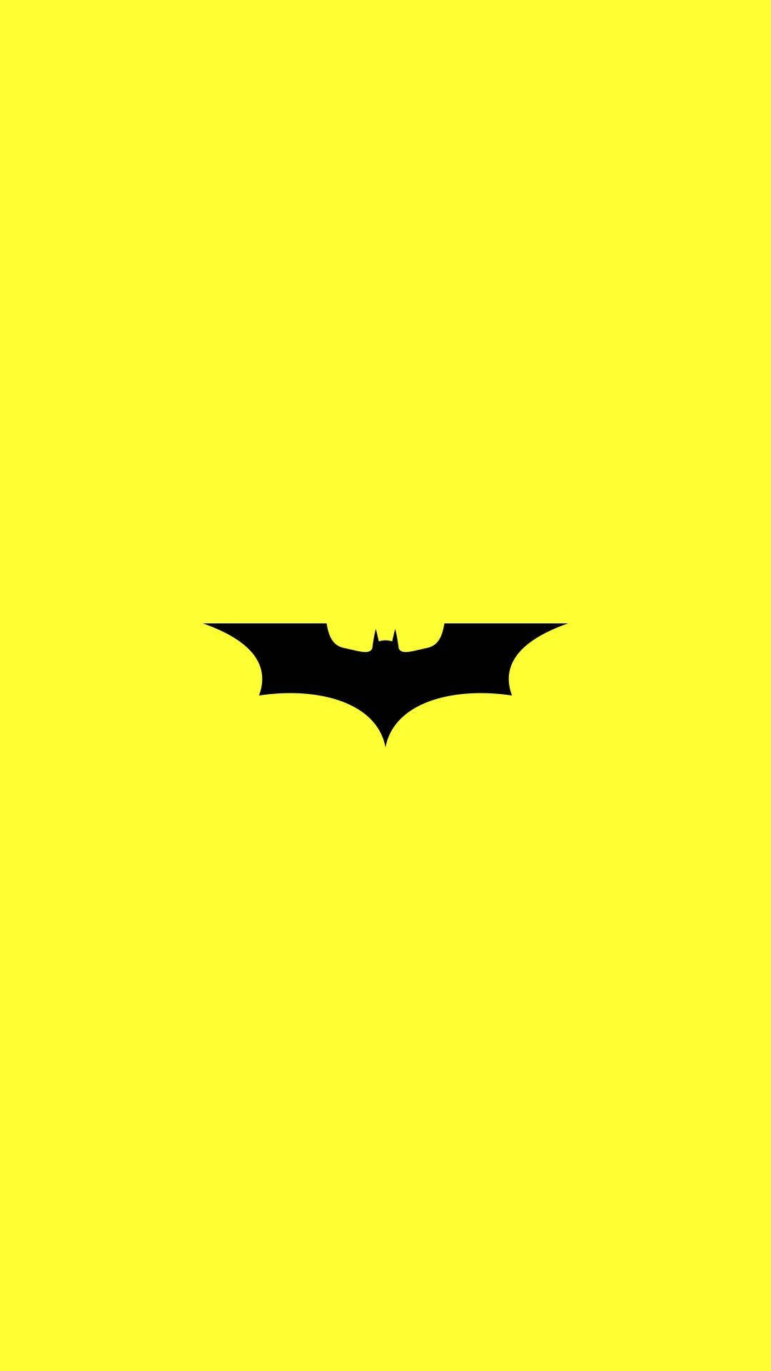 Batman Logo Realme 7 Pro Yellow