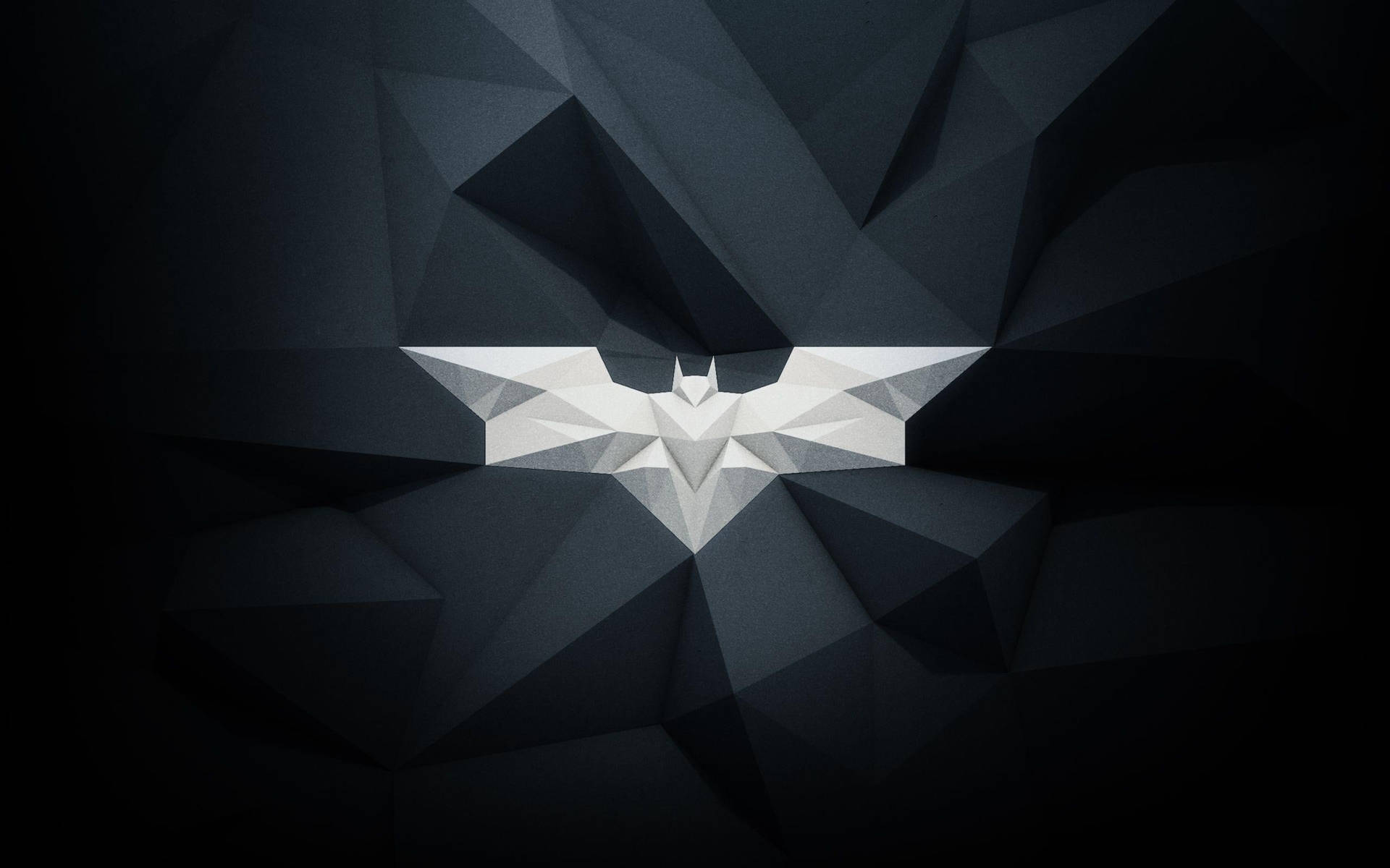 Batman Logo Textured Background