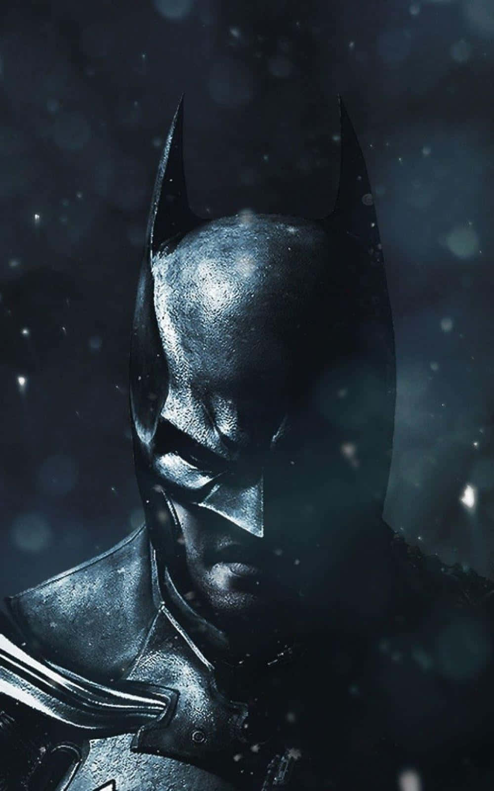 Batman Makes An Entrance In Android Form Background