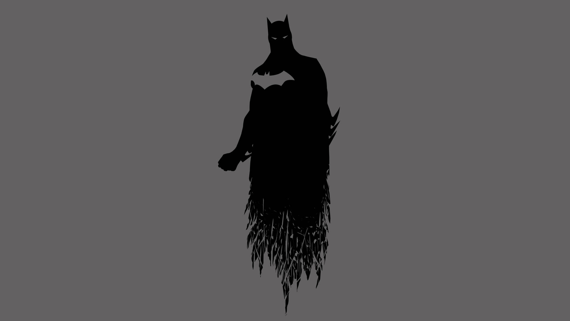 Batman Minimal Artwork 4k Background
