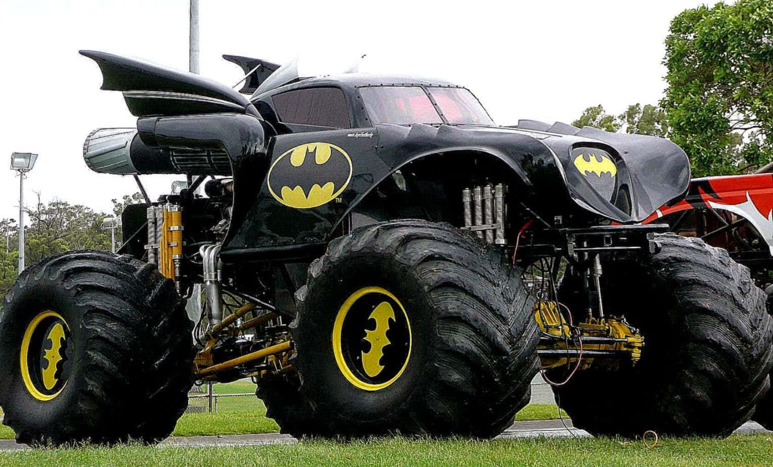 Batman Monster Truck Background