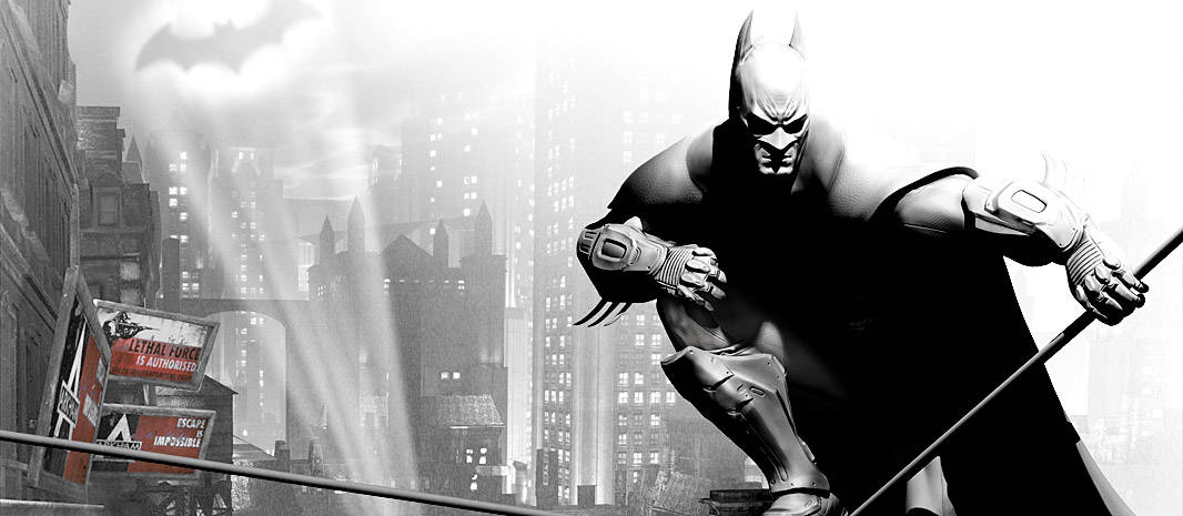 Batman On Cable Arkham City