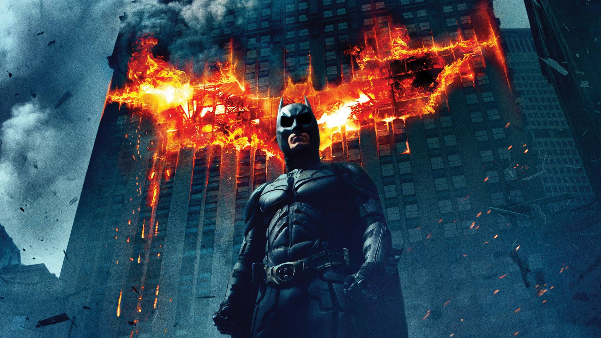 Batman On Fire Movie Background