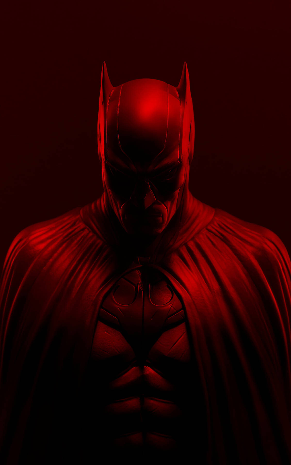 Batman Red Rising Phone Art