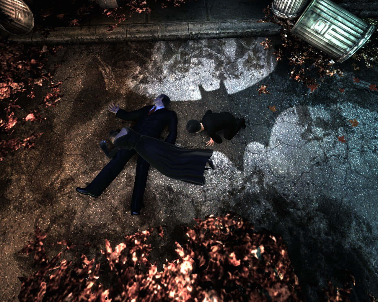 Batman Shadowed Fall Arkham City Background