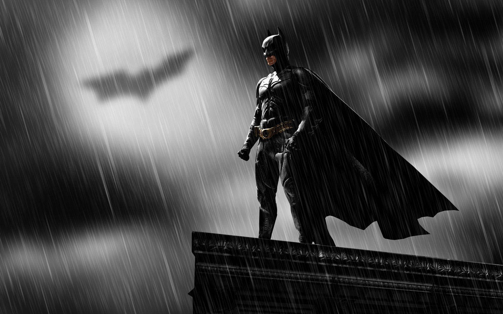 Batman Standing Tall Movie Background