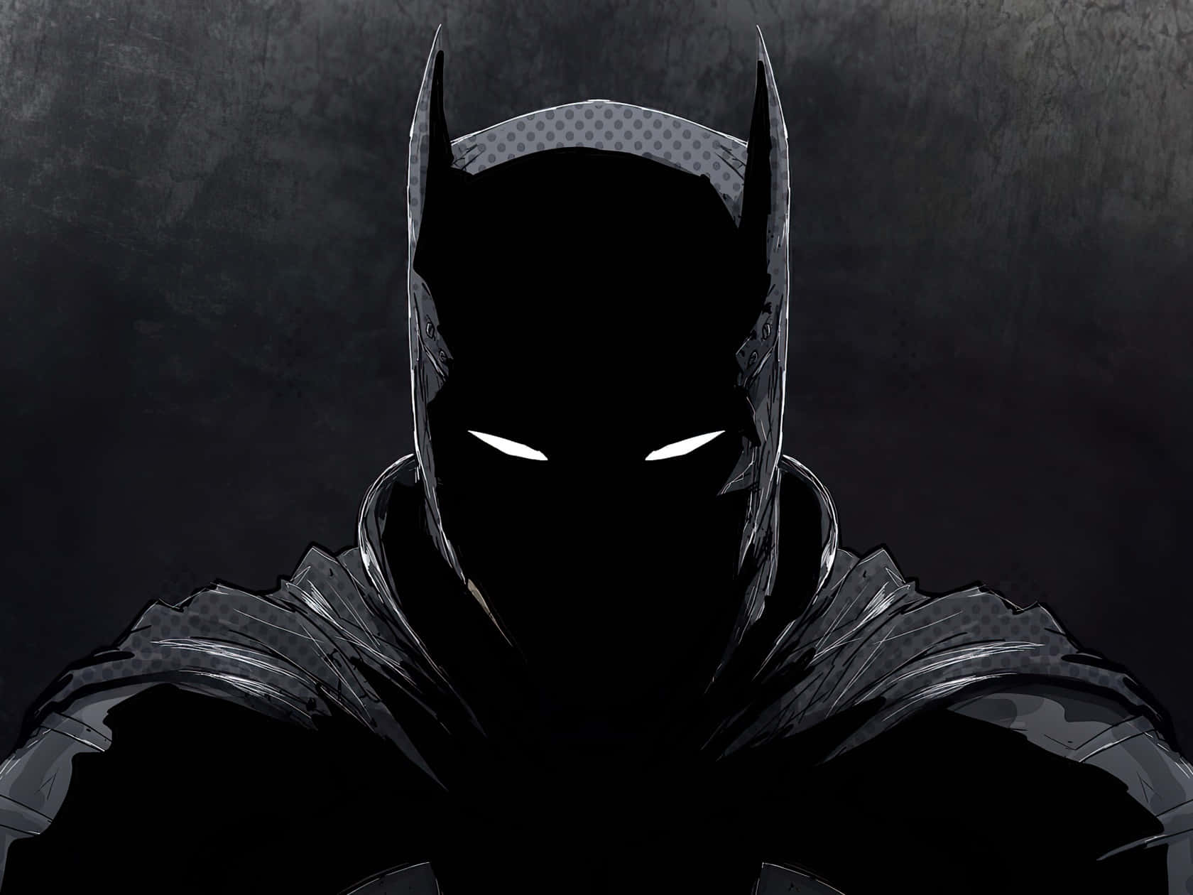 Batman Stands Defiant And Ready For Battle Background