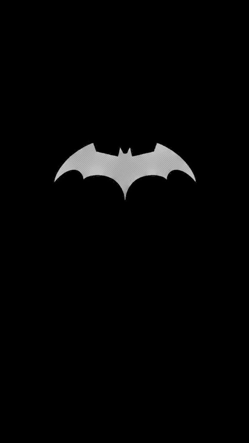 Batman Symbolon Black Background Background