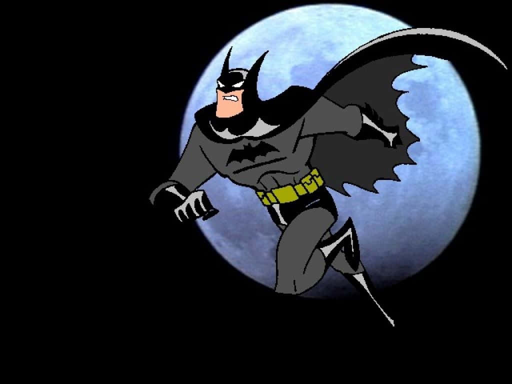 Batman Tablet Animated Series Moon Background