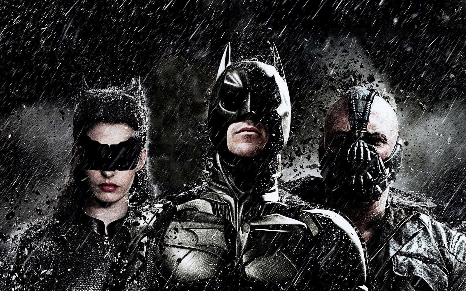 Batman Tablet Catwoman Bane Background