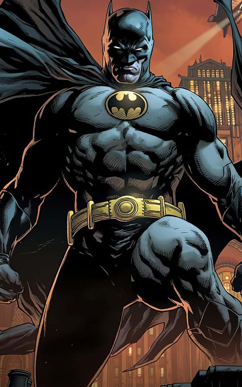 Batman Tablet Comic Book Background