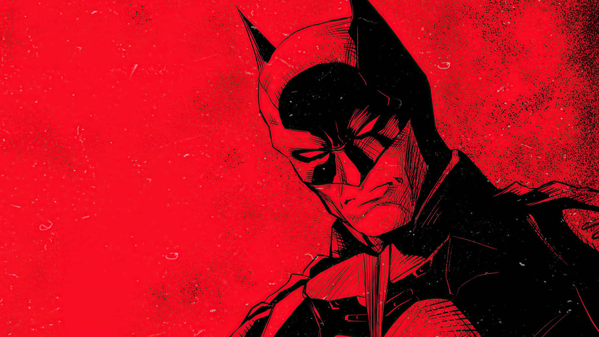 Batman Tablet Red And Black Aesthetic Background