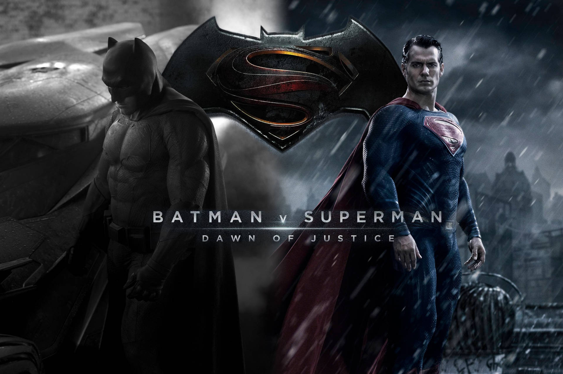 Batman V Superman Dawn Of Justice Dark Poster