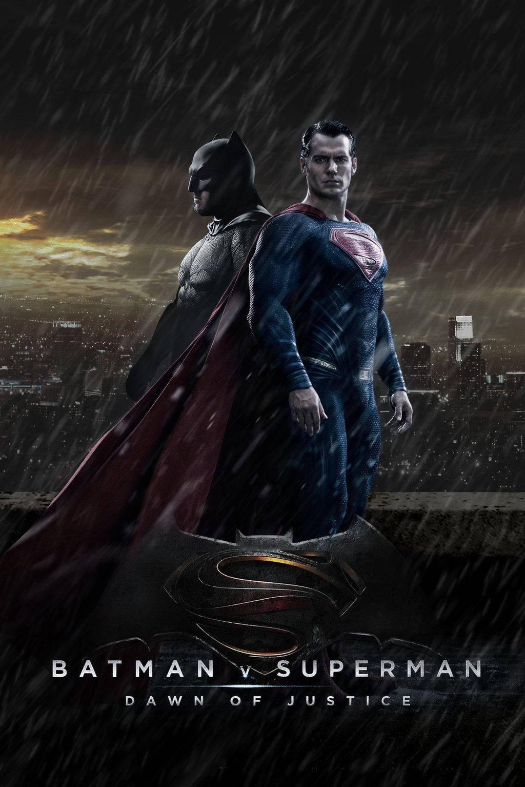 Batman V Superman Dawn Of Justice Epic Poster Background