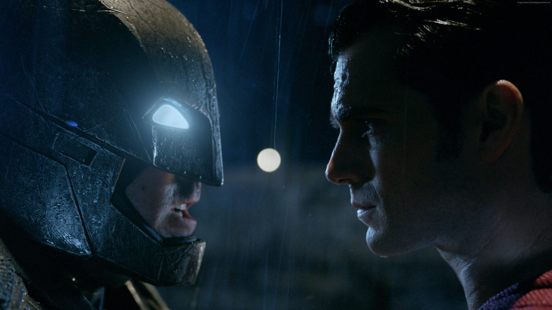 Batman V Superman Dawn Of Justice Face To Face Background