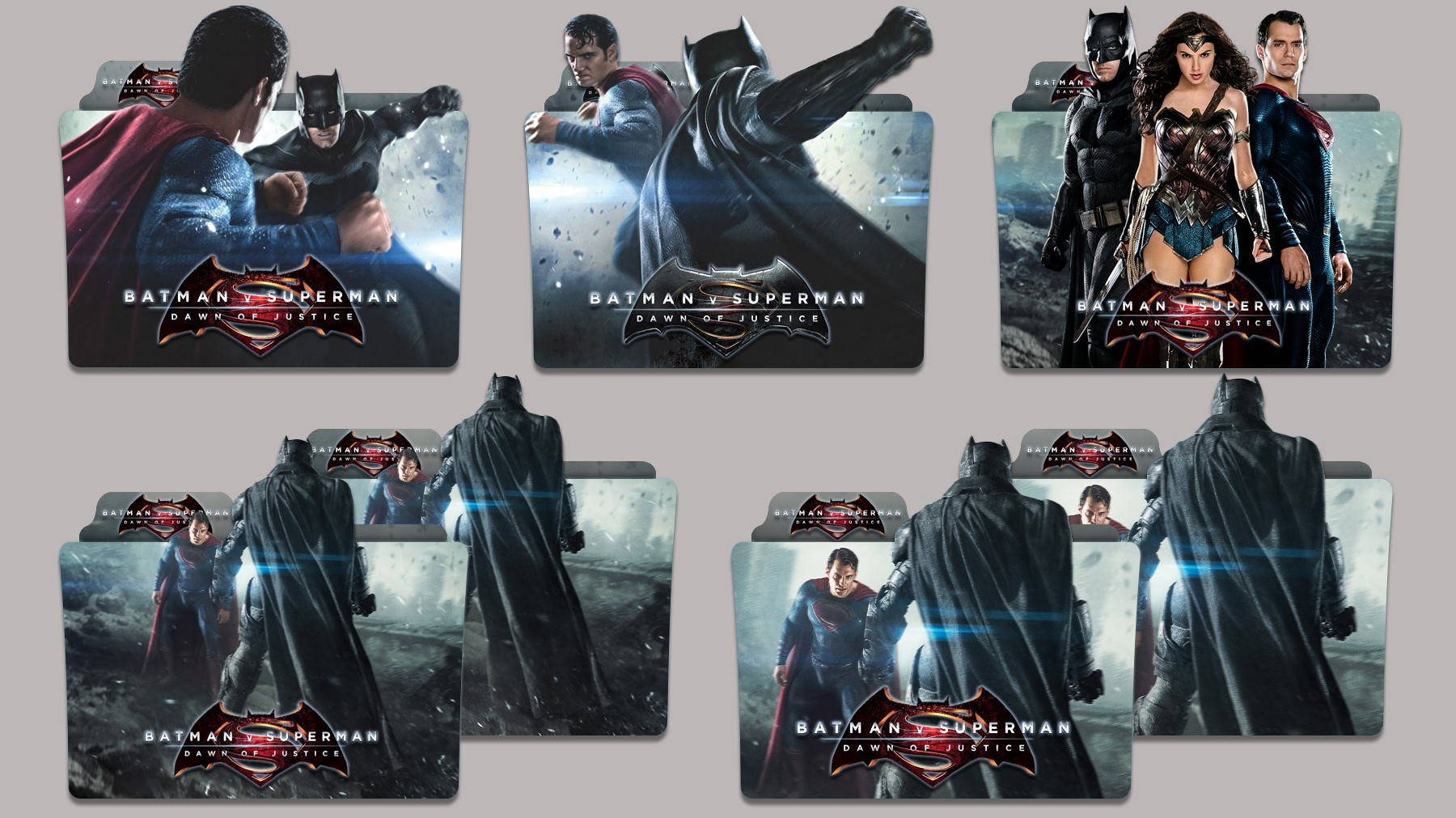 Batman V Superman Dawn Of Justice Poster Selection Background