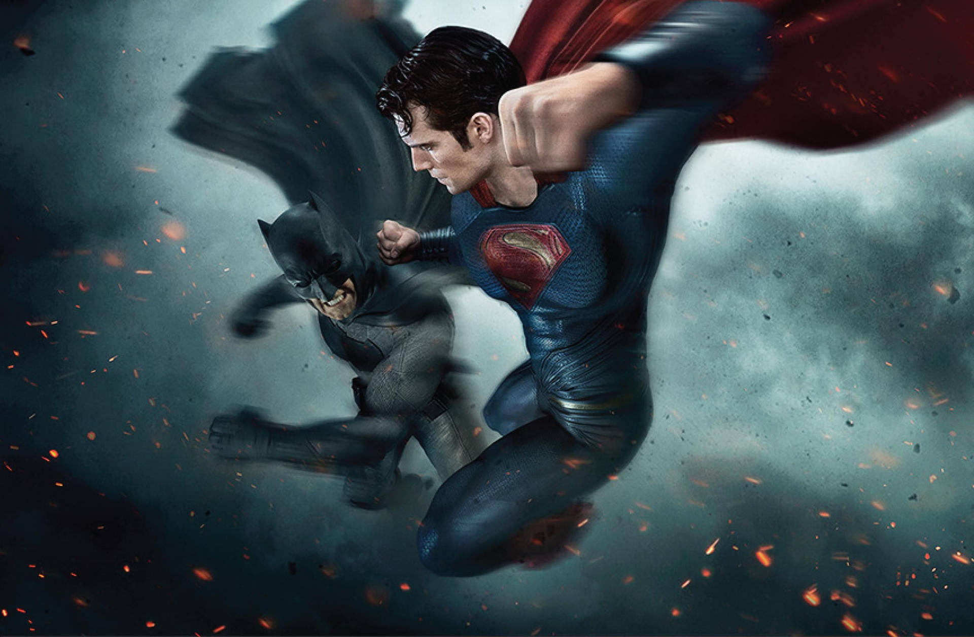 Batman V Superman Dawn Of Justice Superman Attack Background