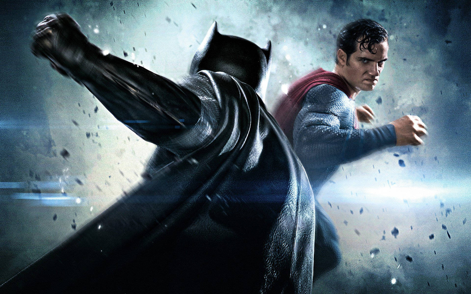 Batman V Superman Dawn Of Justice Superman Fighting Batman Background