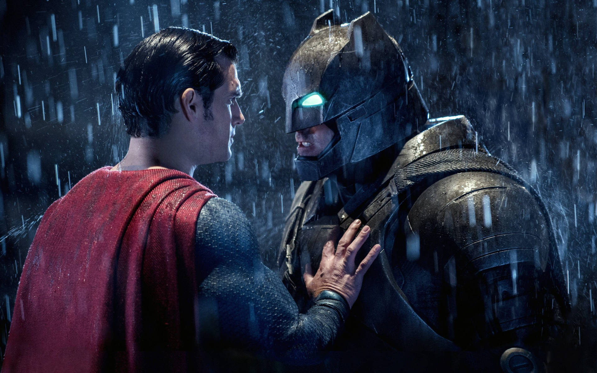 Batman V Superman Dawn Of Justice Superman Holding Back Batman Background