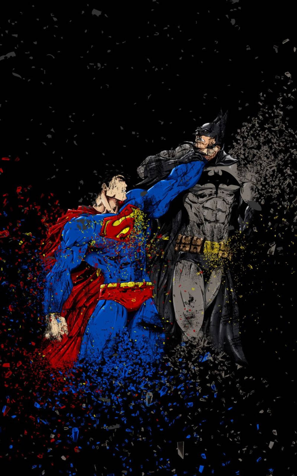 Batman Vs. Superman Iphone X Background