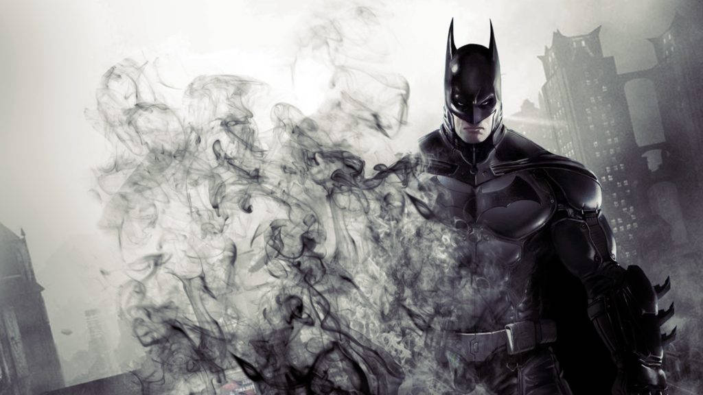 Batman With Black Smoke 4k