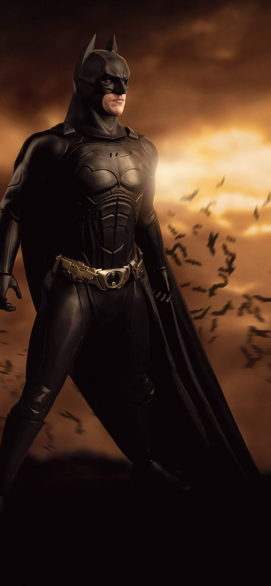 Bats And Batman Arkham Iphone Background
