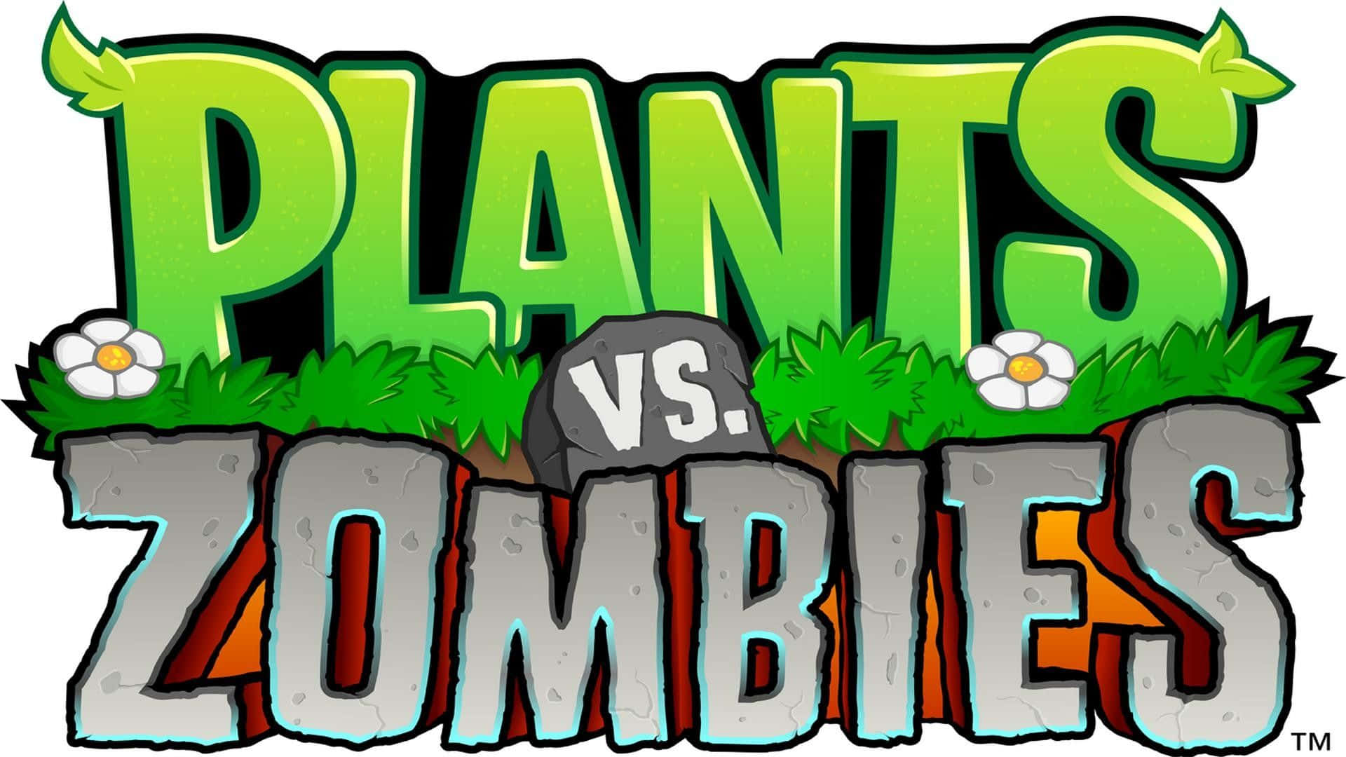 Battle For Your Garden In Plants Vs Zombies Background