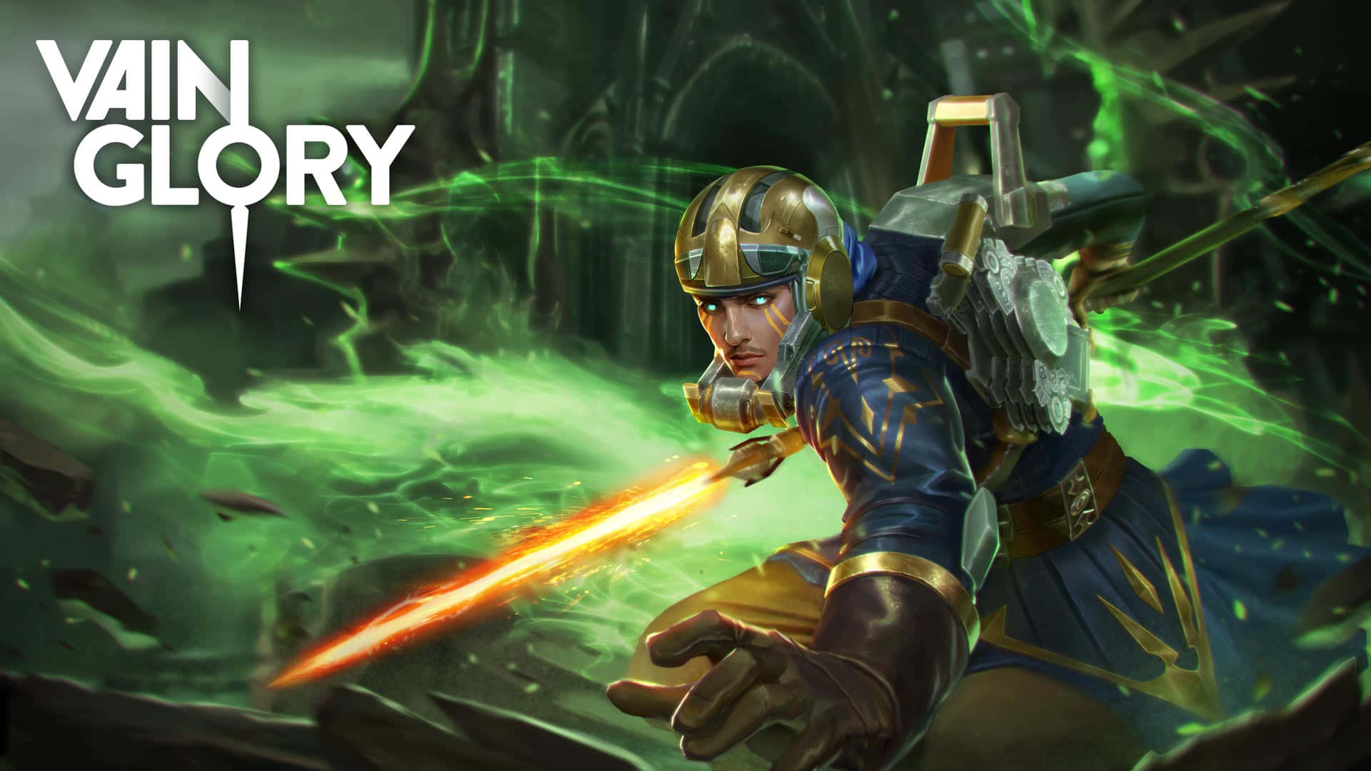 Battle It Out With Friends In Vainglory, The 5v5 Moba Background