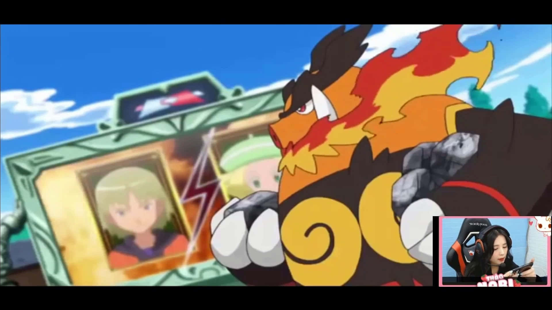 Battle Of Conkeldurr Vs Emboar Background