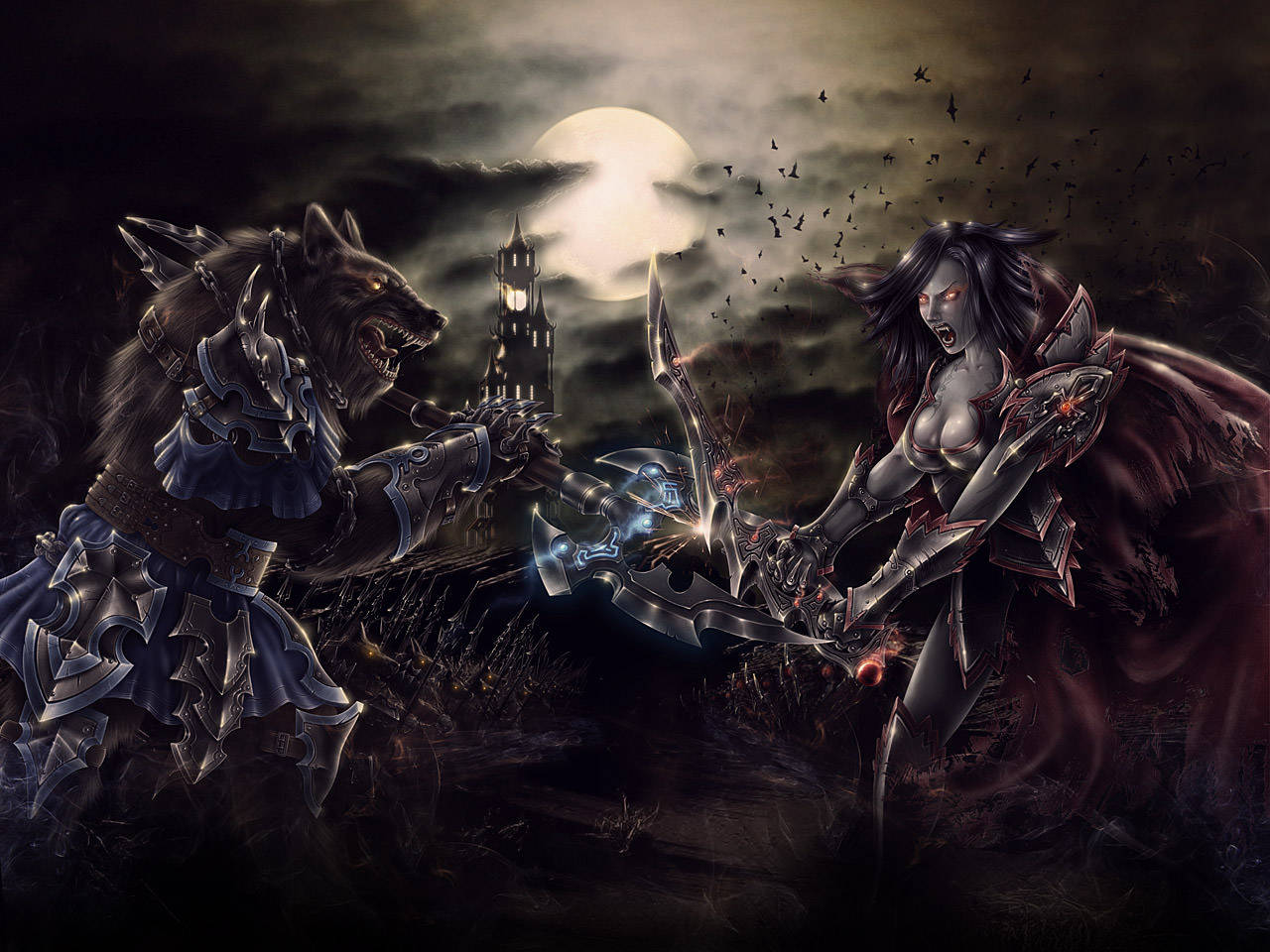 Battle Of The Bloodlines: Vampire Vs Werewolf
