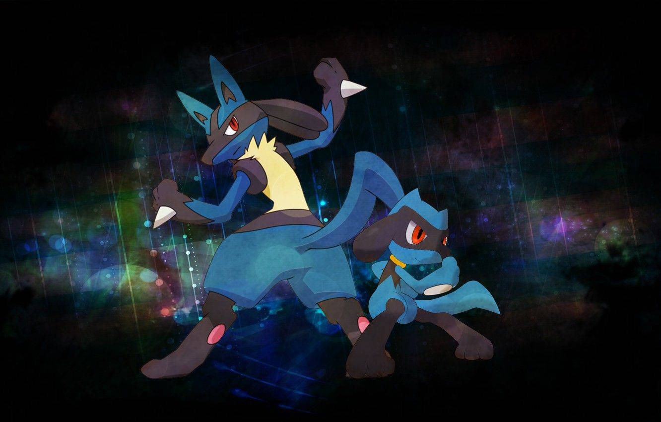 Battle-ready Riolu And Lucario