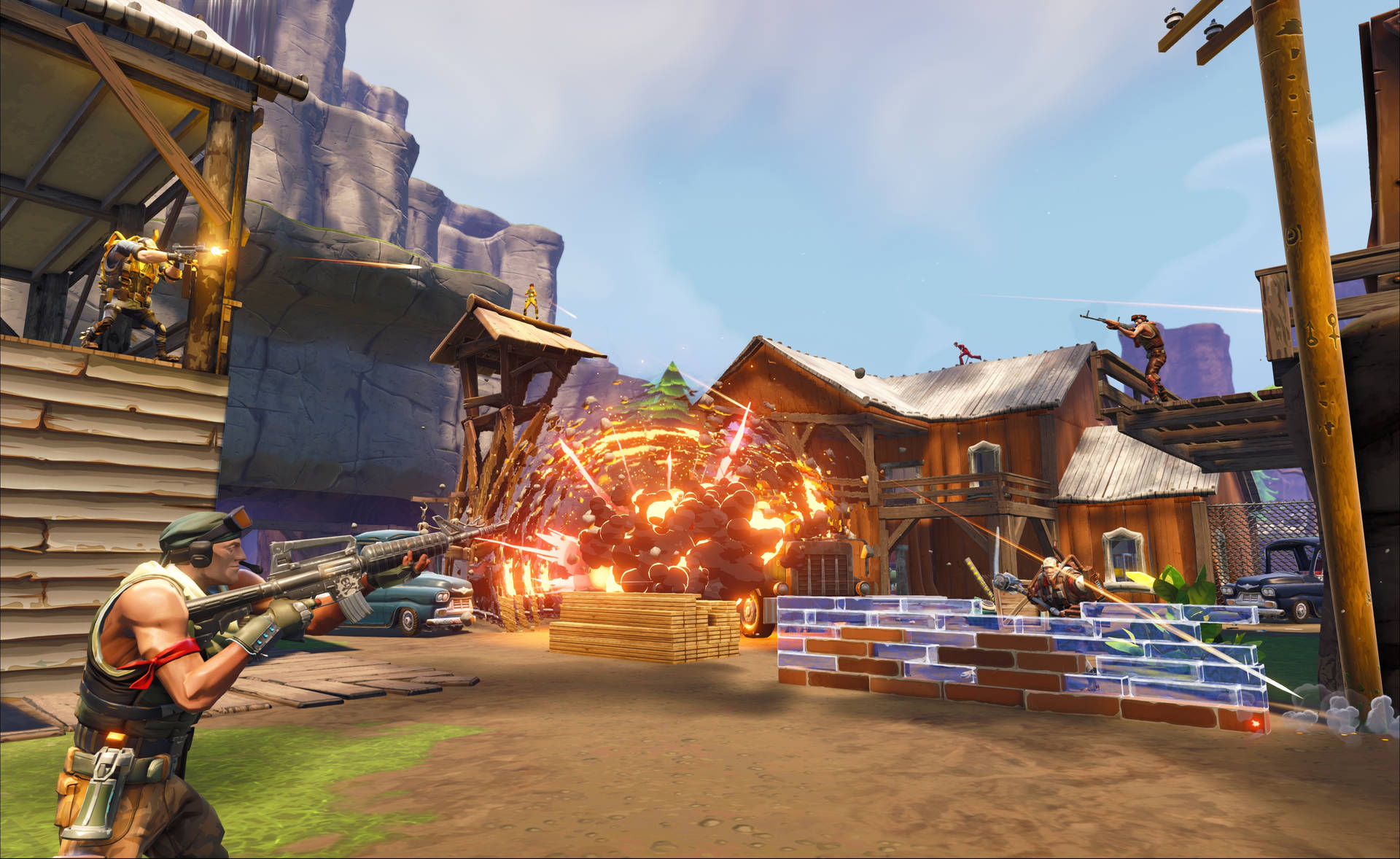 Battle Royale Just Got Real In Fortnite Chapter 3 Background