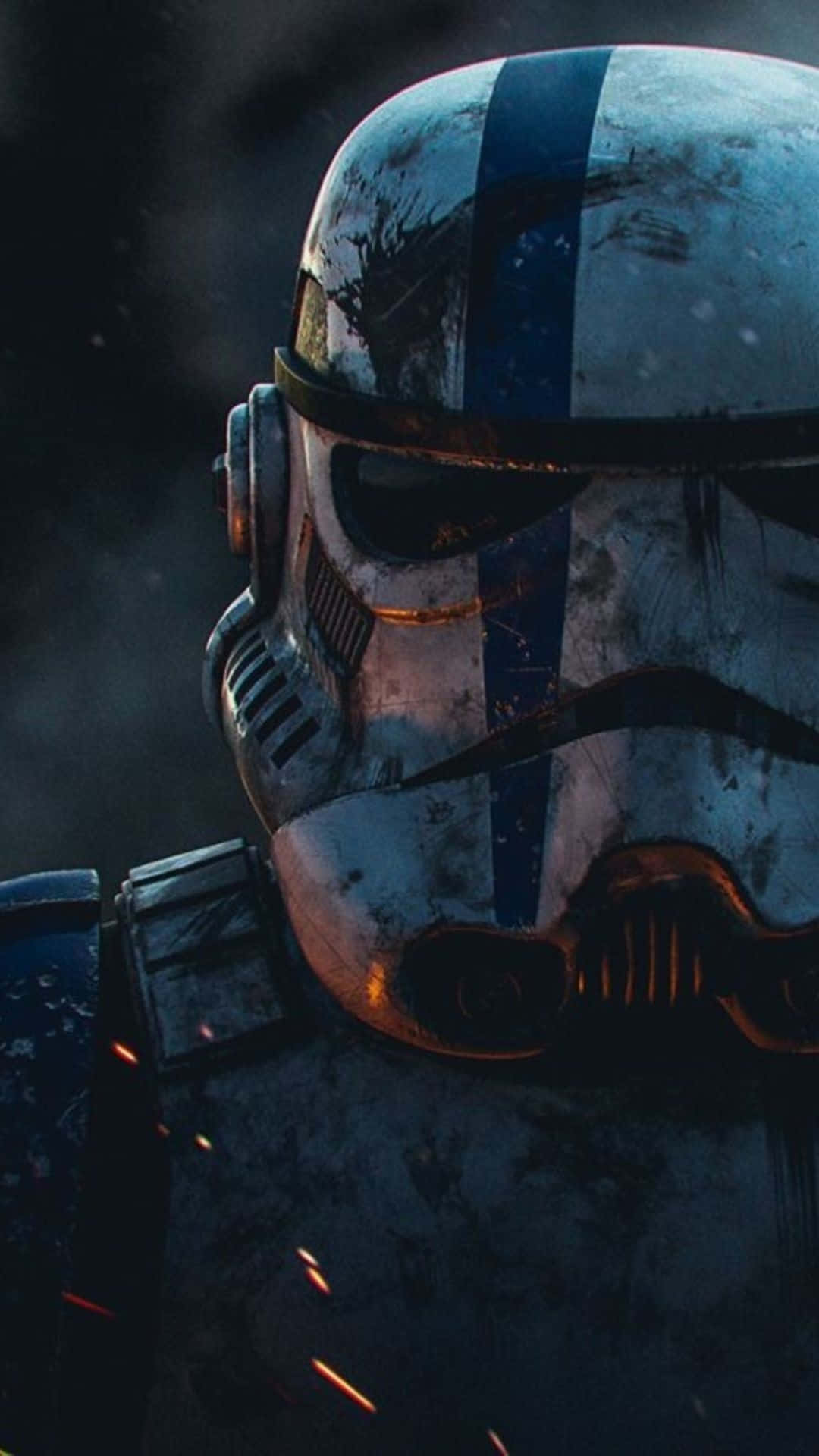 Battle Scarred Helmet Wallpaper Background