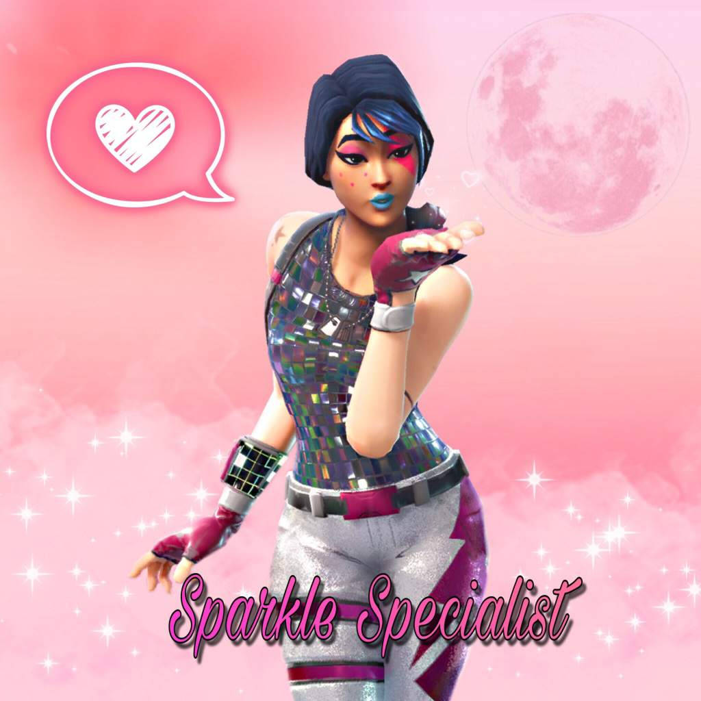 Battle Your Friends In Style With The Sparkle Specialist Outfit In Fortnite Battle Royale Background